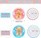 100 Pcs Bear Baby Shower Gender Reveal Buttons Team Pink Blue Gender Reveal Button Pins Watercolor Baby Shower Badges Pins for Party Game Supplies, 1.5 Inches